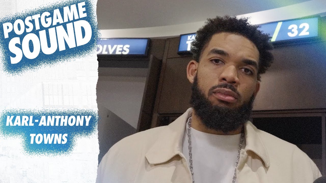 "It Finally Clicked." | Karl-Anthony Towns Postgame Sound | 05.16.24 background