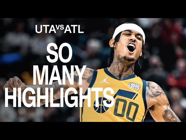 Jordan Clarkson's MOVES get Donovan going 😲 | UTAH JAZZ