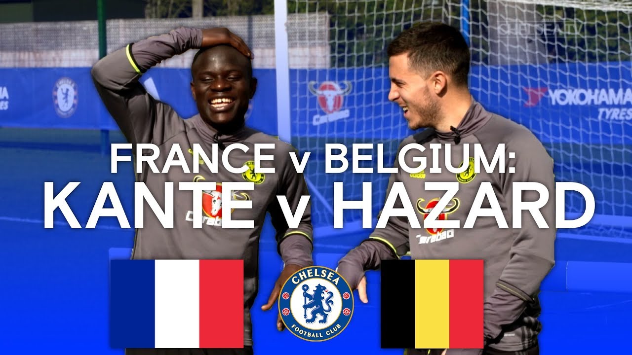 FLASHBACK! Belgium v France: Hazard & Kante on Hazard & Kante