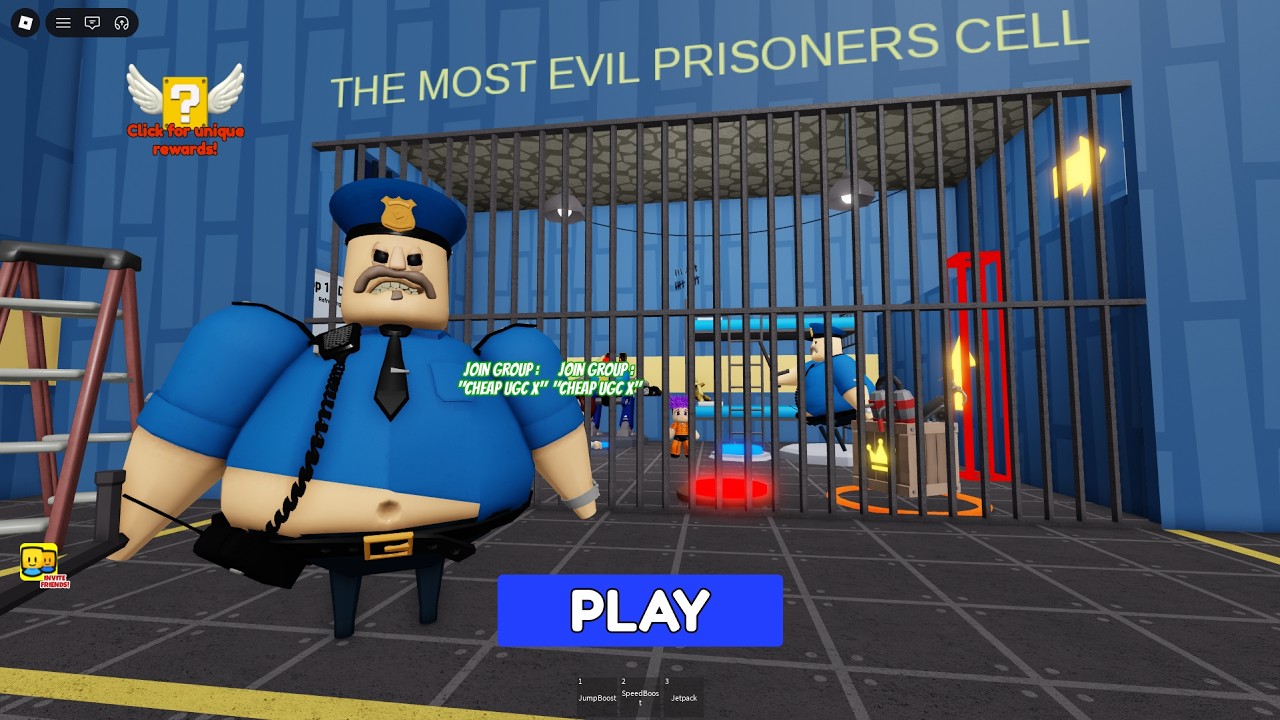 FREE ITEMS! POLICE BOY 2 PLAYER ESCAPE PRISON! roblox Gameplay Walkthrough No Death 4K
