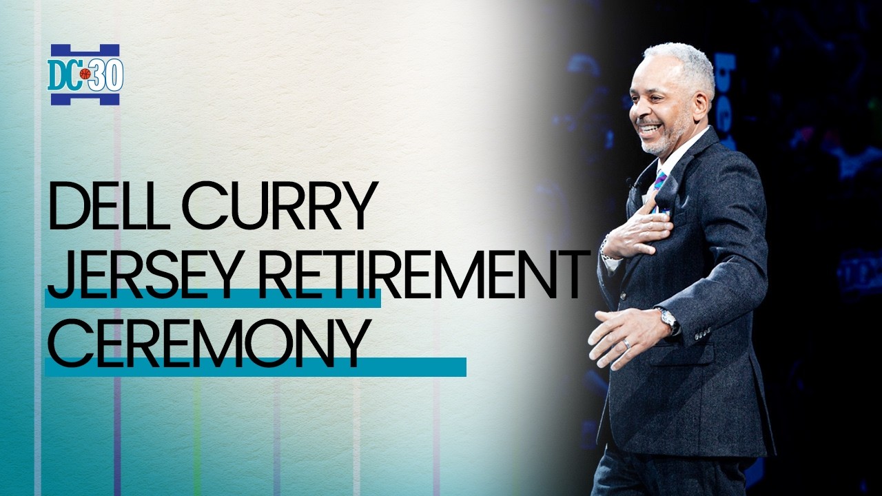 Dell Curry Jersey Retirement Ceremony | Full Ceremony
