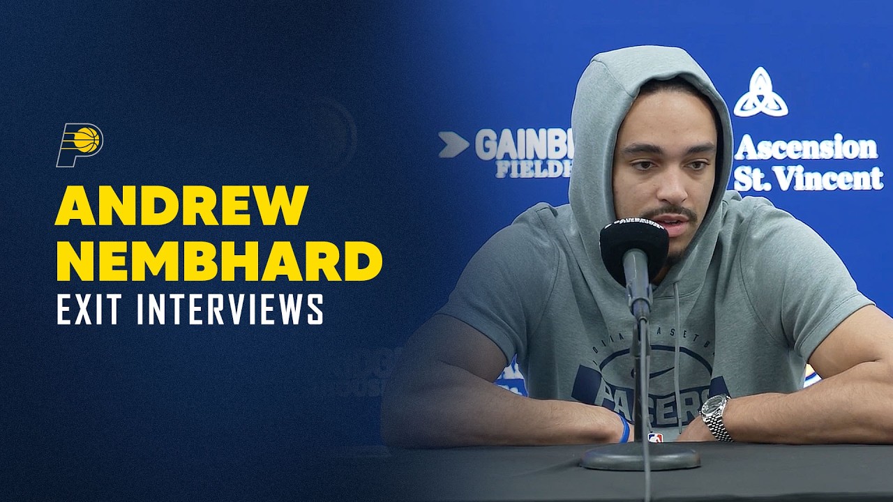 Andrew Nembhard Talks About Biggest Areas of Growth & Reflects on 2025-26 Season | Exit Interview