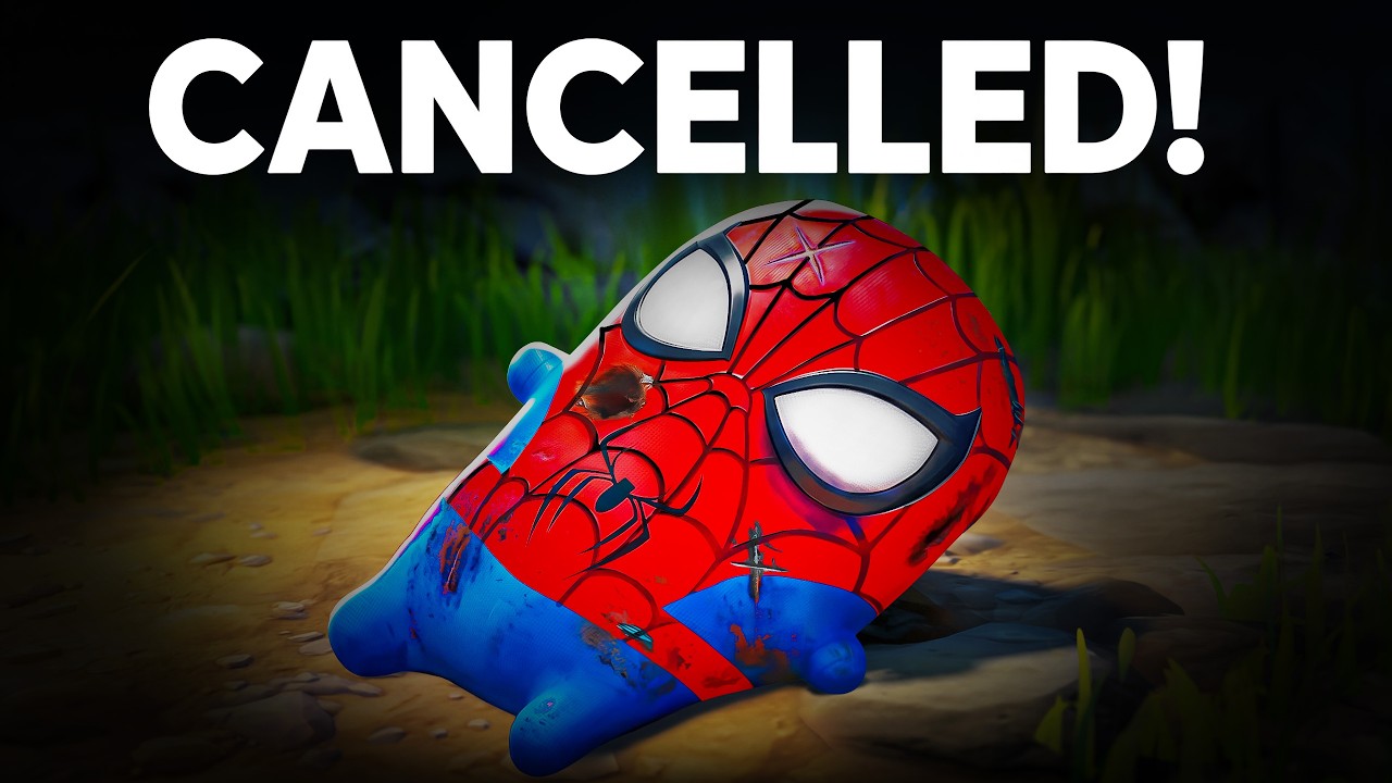 Fortnite CANCELLED The Spiderman Sprite