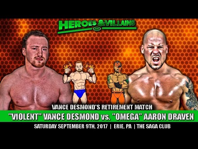 Vance Desmond vs Aaron Draven background