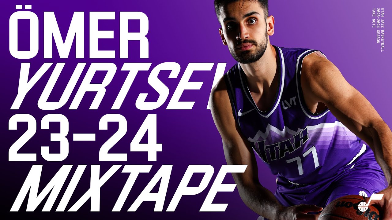 ЁЯУ╝ ├Цmer Yurtseven '23-24 Mixtape ЁЯУ╝ | UTAH JAZZ background
