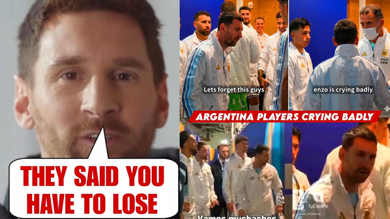 Lionel Messi Reveals REAL REASON Behind Argentina Dressing Room Controversy Before FIFA Final 2026 background