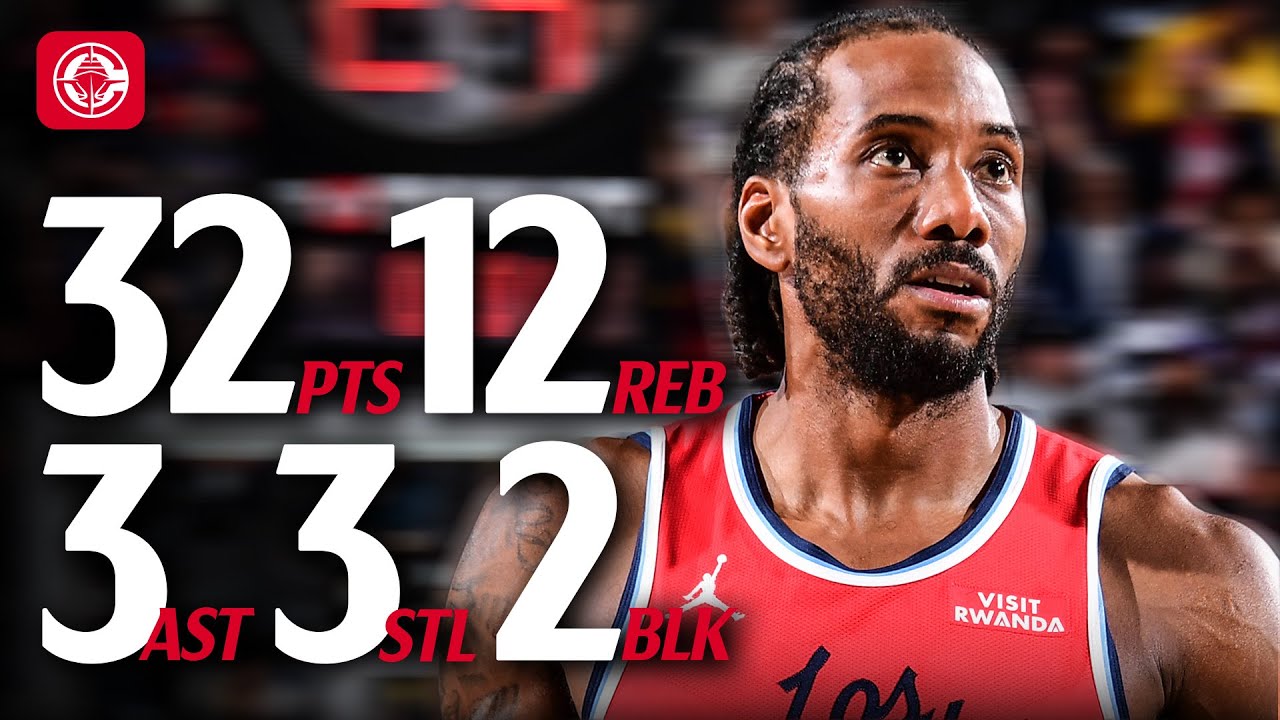 Kawhi Leonard GOES OFF vs. Lakers ๐๐พ