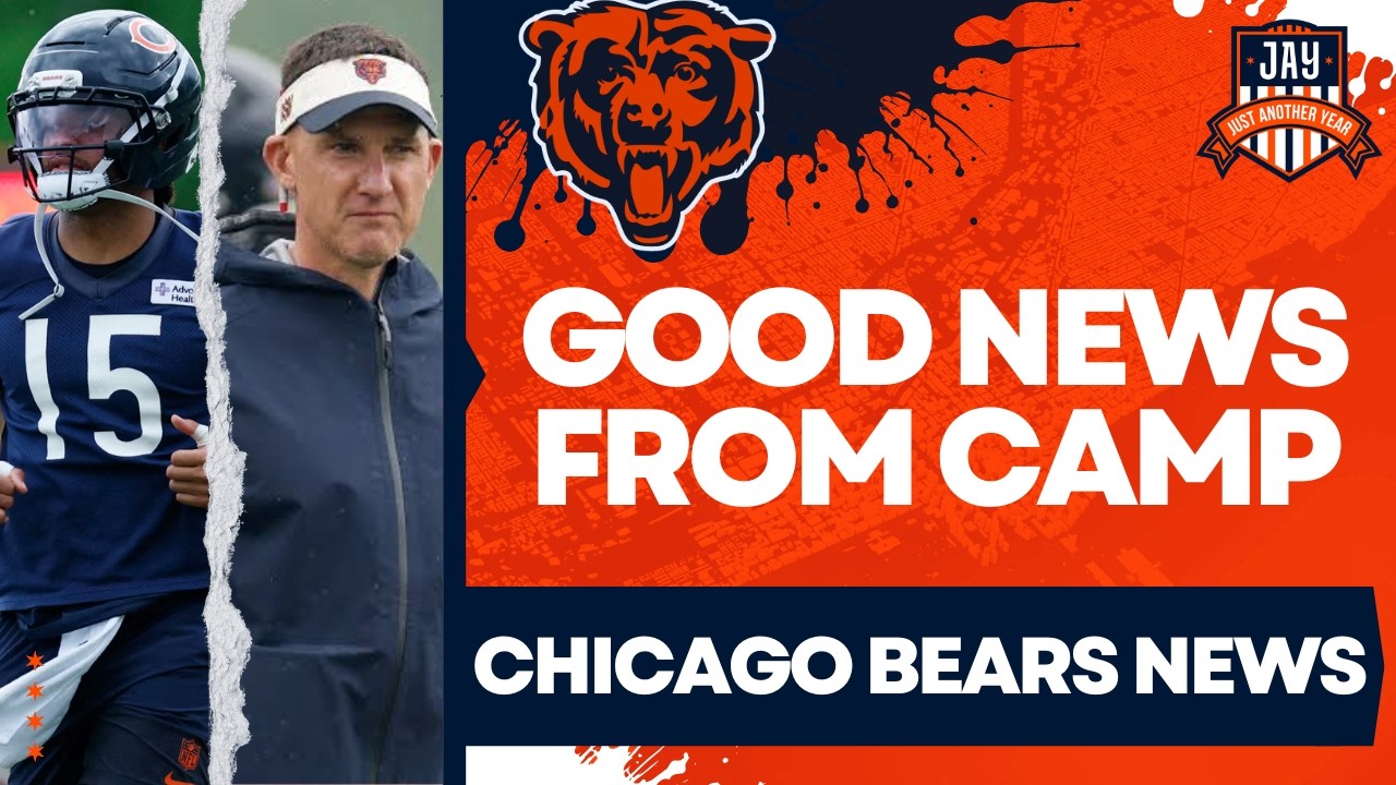 GOOD NEWS from Bears Training Camp Around Rome Odunze, Montez Sweat, & More + Dennis Allen News