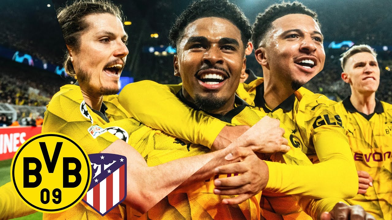 Borussia Dortmund 4-2 Atletico Madrid | All Goals & Highlights | UEFA Champions League