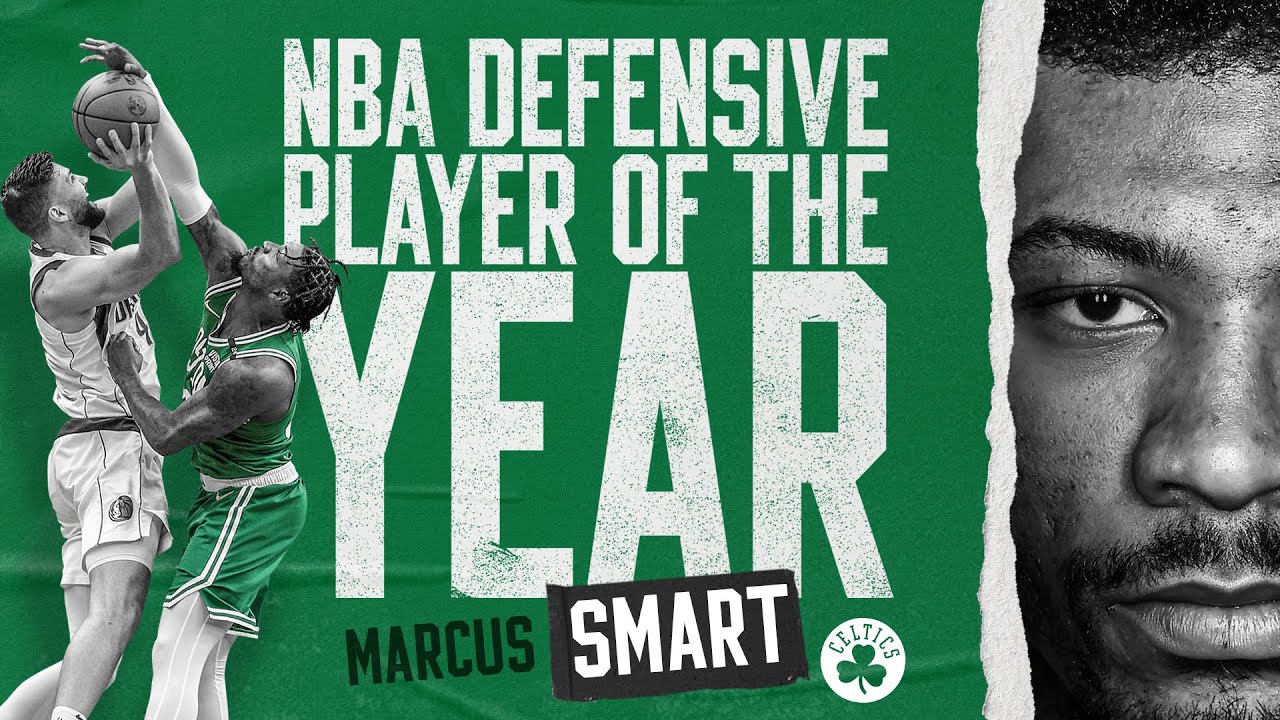 Gary Payton and the Celtics Tell Marcus Smart He's Officially the 2022 Defensive Player of the Year background