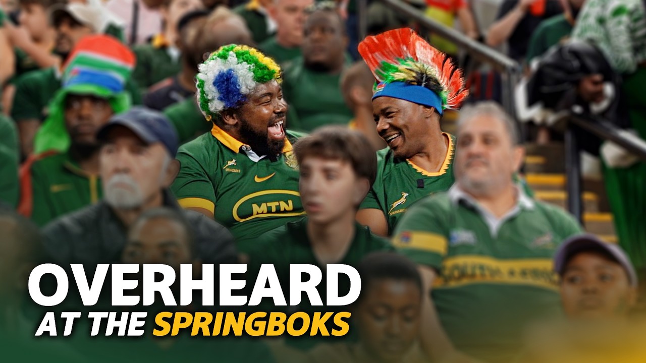 Springboks vs Wales 🇿🇦 | Overheard 👂 | Durban Fans Conversations 😂