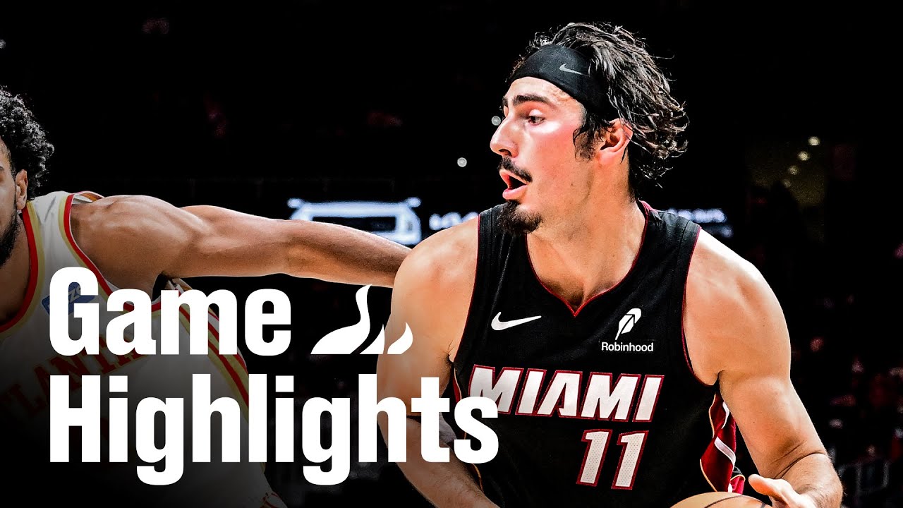Miami HEAT vs. Atlanta Hawks | HEAT Full-Game Highlights | October 13, 2025 background