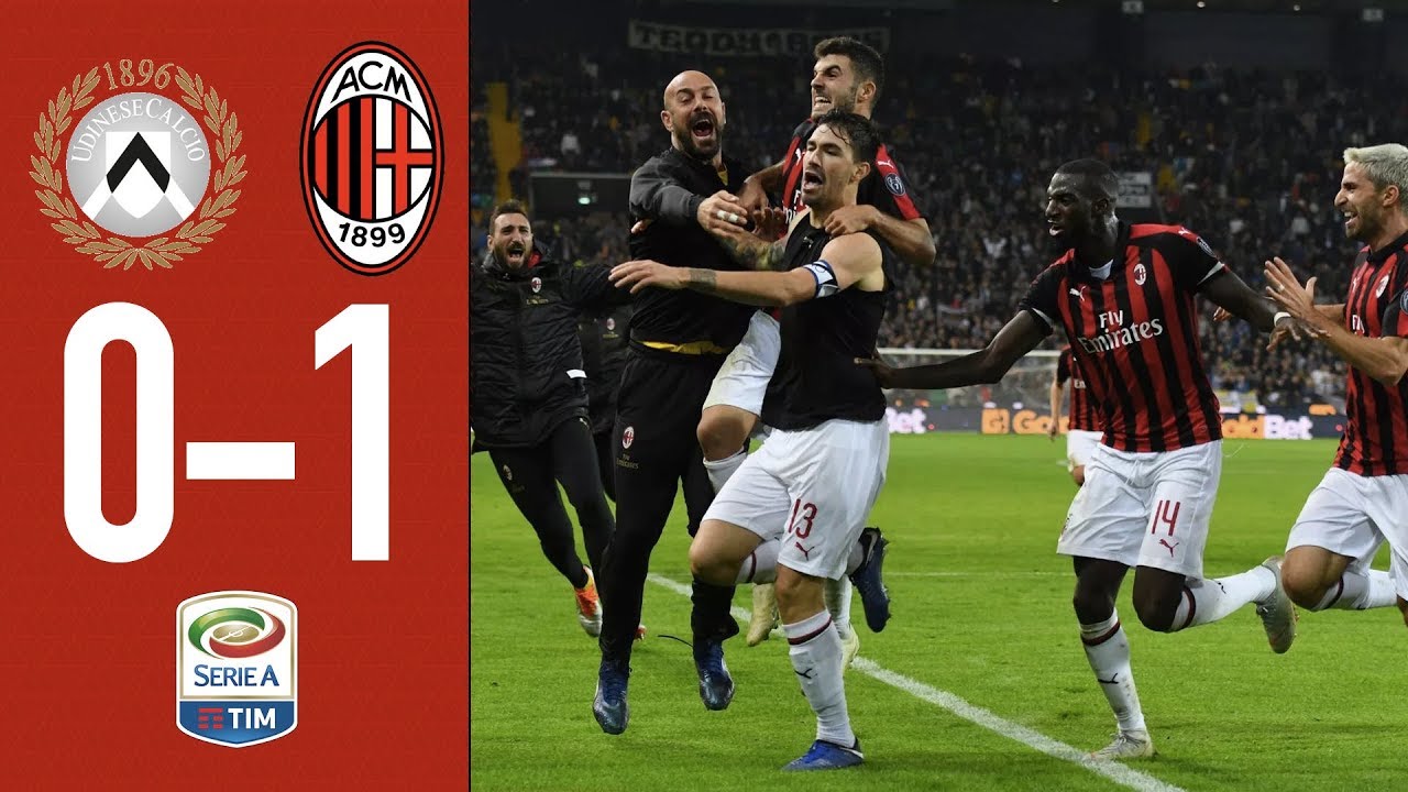 Highlights Udinese 0-1 AC Milan - Matchday 11 Serie A TIM 2018/19 background