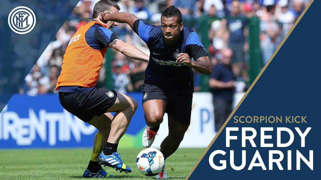 Fredy Guarin’s super goal in training | Inter 2013/14 background