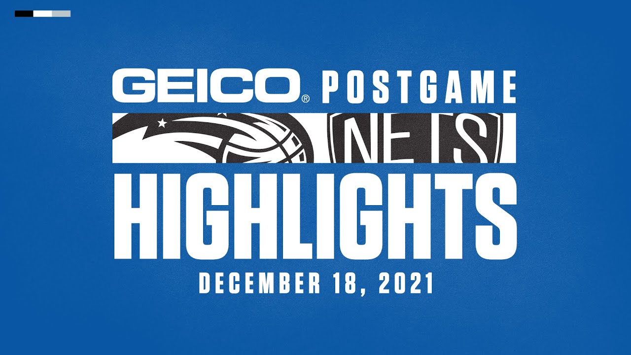 ORLANDO MAGIC VS. BROOKLYN NETS | GAME HIGHLIGHTS background