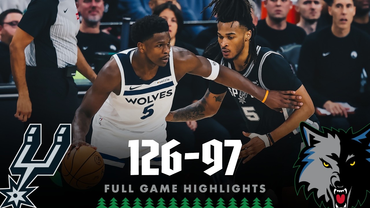 Minnesota Timberwolves Fall To The San Antonio Spurs In Game 5 (126-97) | 05.12.26