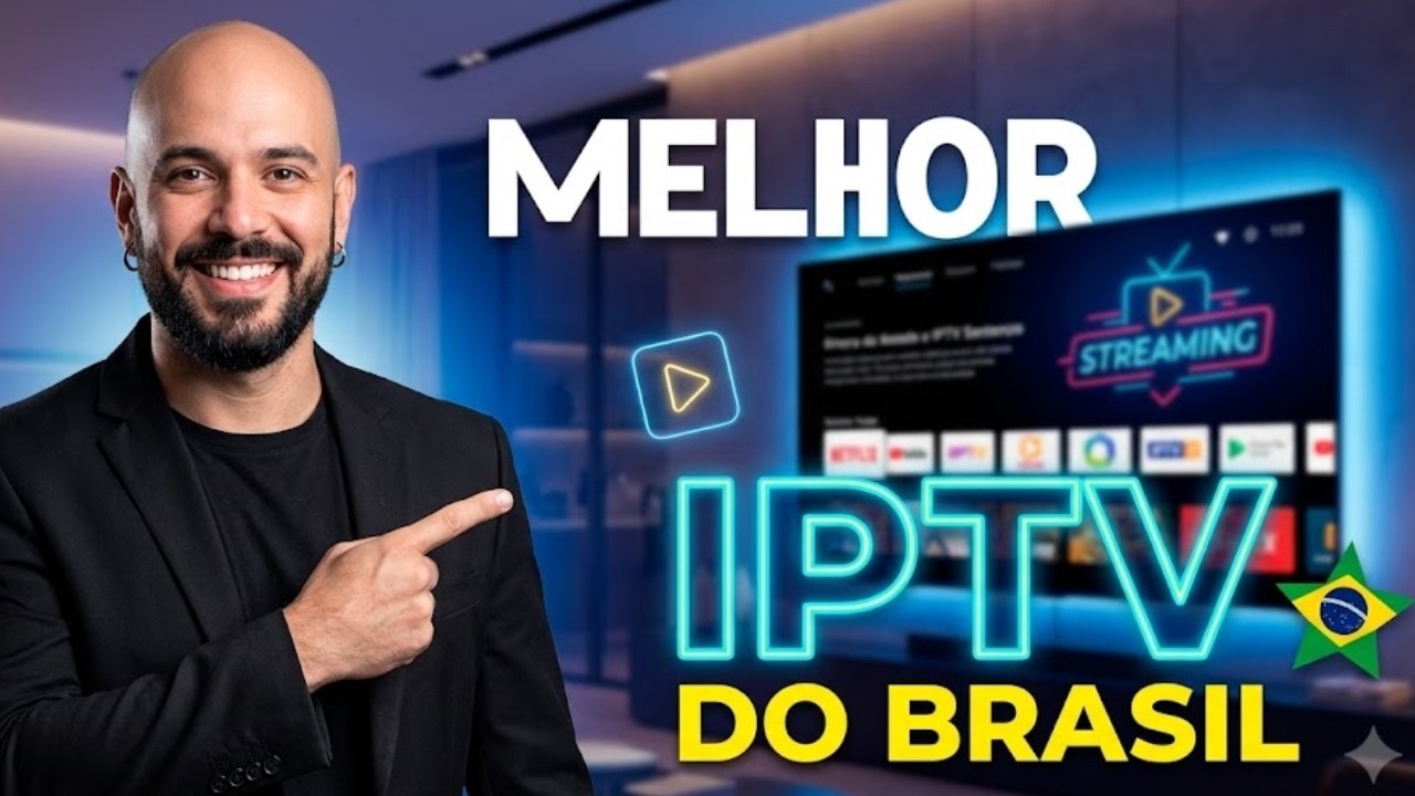 Melhor IPTV do Brasil? Conheci Hoje a Melhor IPTV do Mercado que Fiz o teste sem Travar background