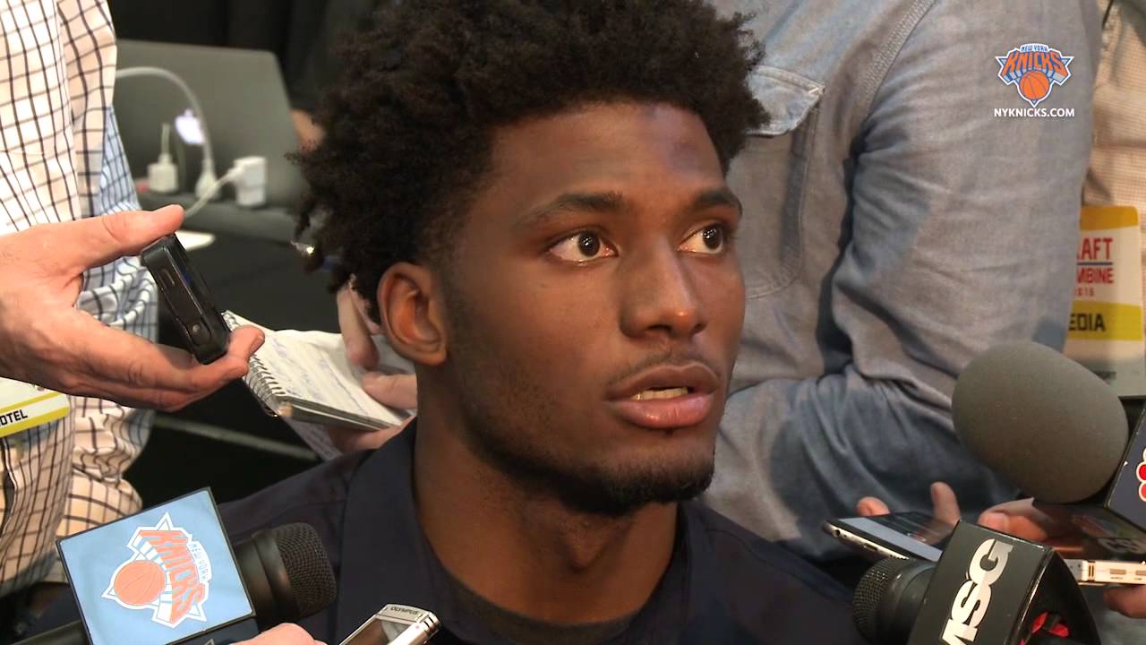 NBA Draft Combine Day 2: Russell, Winslow, Cauley-Stein Talk Knicks