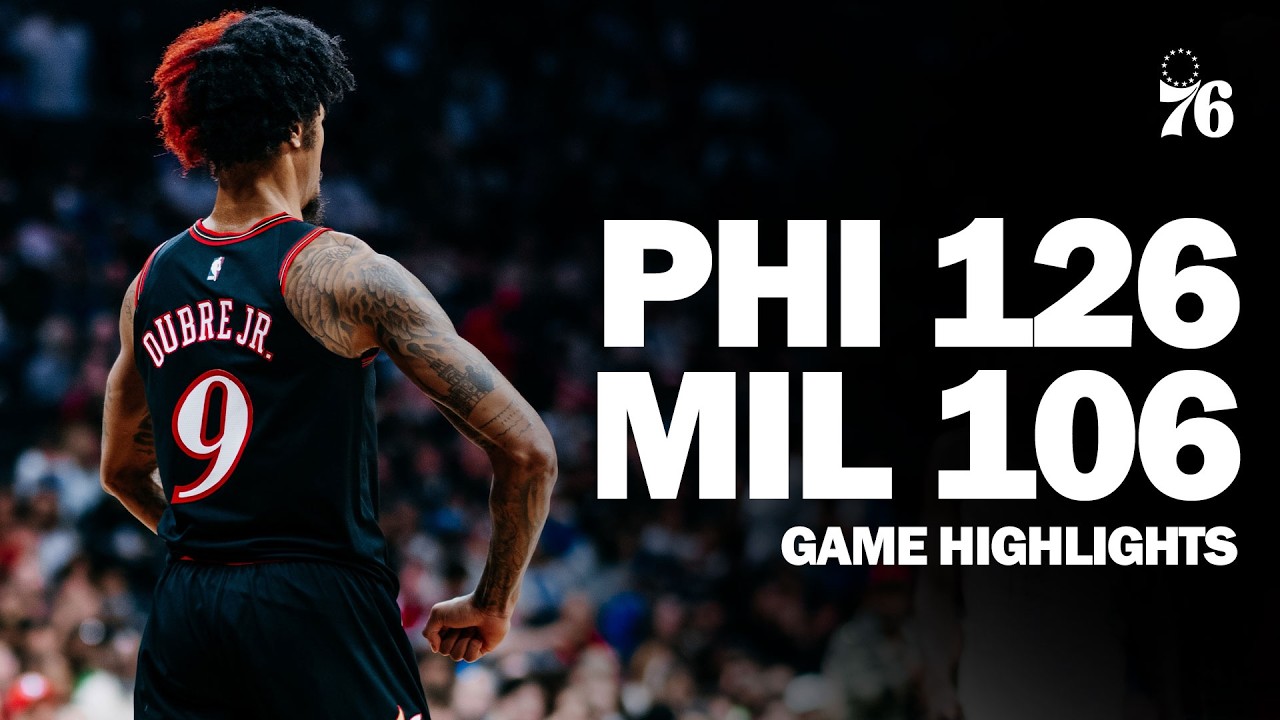 Game Highlights: Sixers End Regular Season with a Win