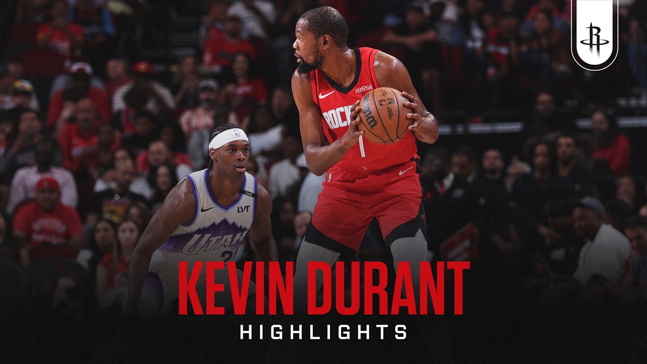 Kevin Durant (25 points) Highlights vs. Utah Jazz