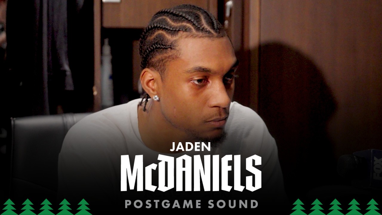 “Anyone Can Start On Our Team.” | Jaden McDaniels Postgame Sound | 04.25.26