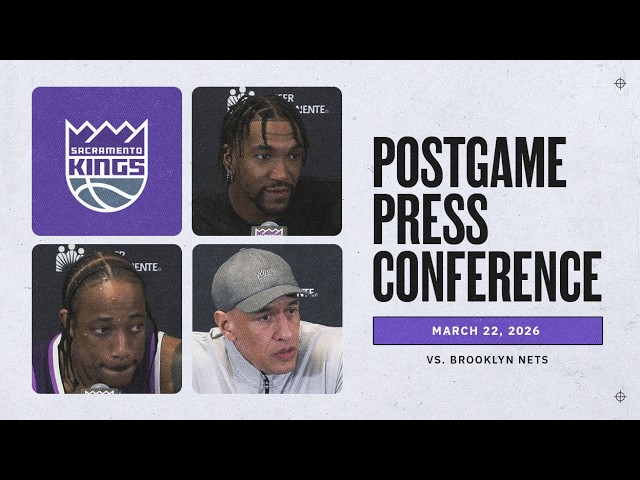 DeMar DeRozan, Malik Monk, & Coach Christie | Postgame Interviews 3.22.26