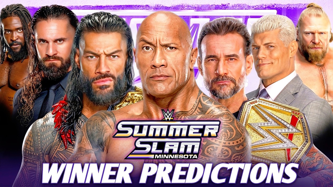 WWE SummerSlam 2026 Winner Predictions | Every Match Winner