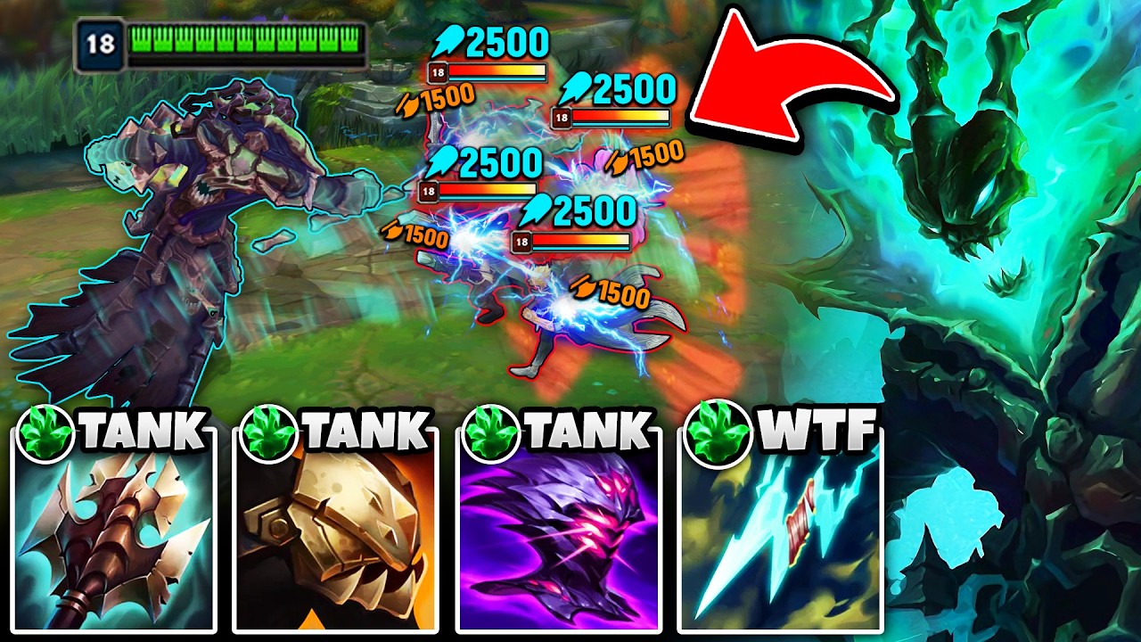 BRUISER THRESH IS THE FINAL BOSS OF LEAGUE OF LEGENDS! (INFINITE SCALING ON-HIT)