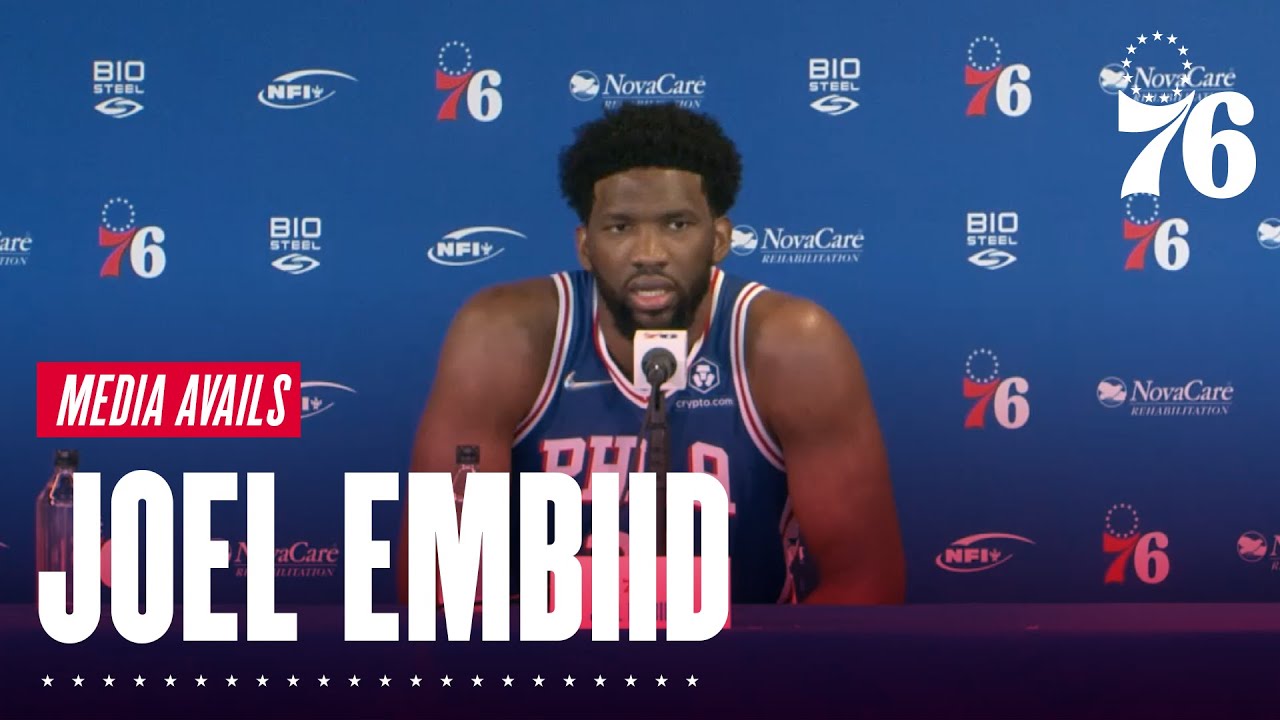 Joel Embiid Sits Down to Discuss the Season | Media Day (9.27.21)