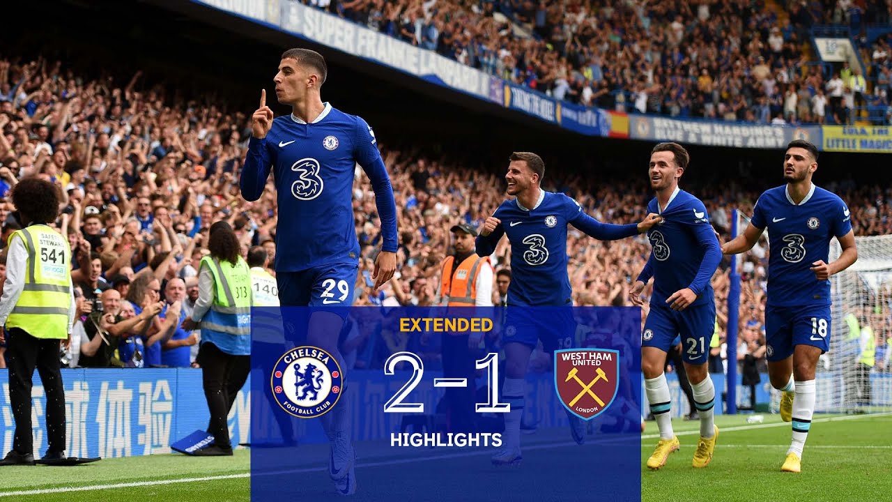 Chelsea 2-1 West Ham | Extended Premier League Highlights background