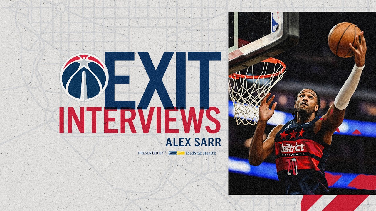 Alex Sarr Speaks After the Washington Wizards Season Ends
