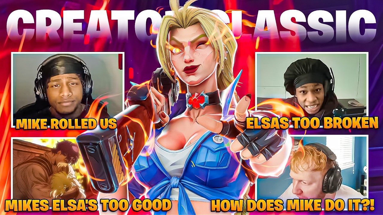 streamers REACT to the RANK 1 ELSA DESTROYING the Creator Classic