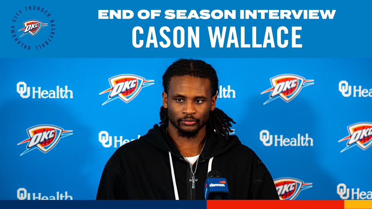 Cason Wallace | 2025-26 End-of-Season Interviews | OKC Thunder