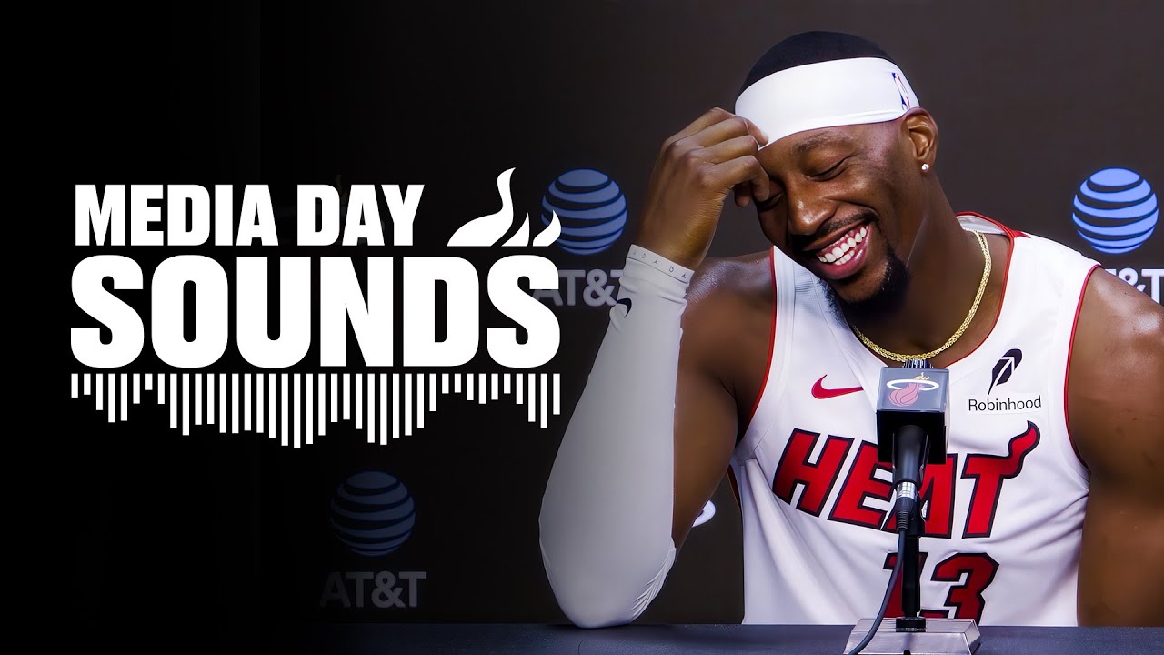 2025 HEAT Media Day Press Conference | September 29, 2025 background