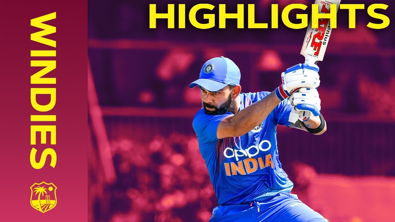 Chahar Takes Three Wickets in Four Overs | Windies vs India - Match Highlights | 3rd IT20 2019 background