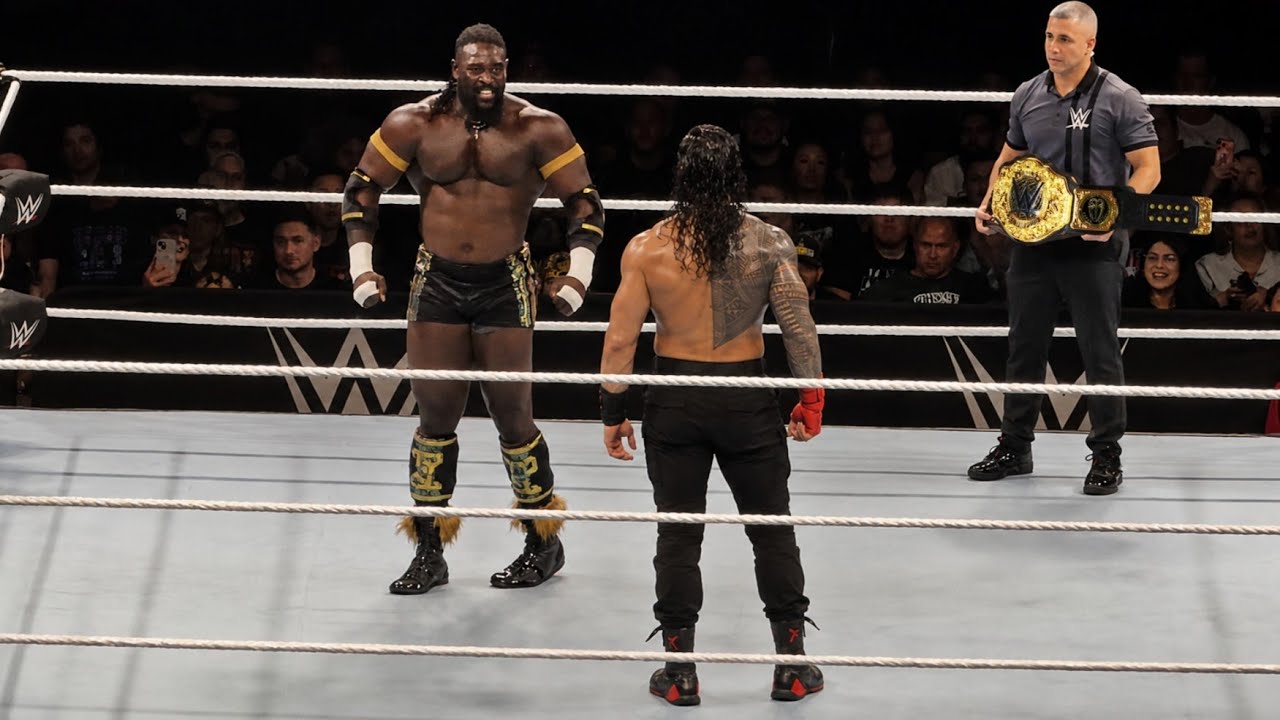 WWE 30 July 2026 Roman Reigns Vs Oba Femi World Heavyweight Championship Match WWE Raw 2026