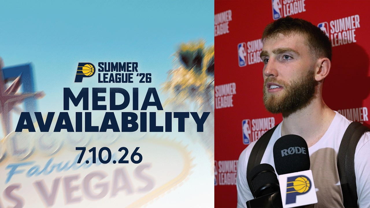 Indiana Pacers Summer League Postgame Media Availability | July 10, 2026