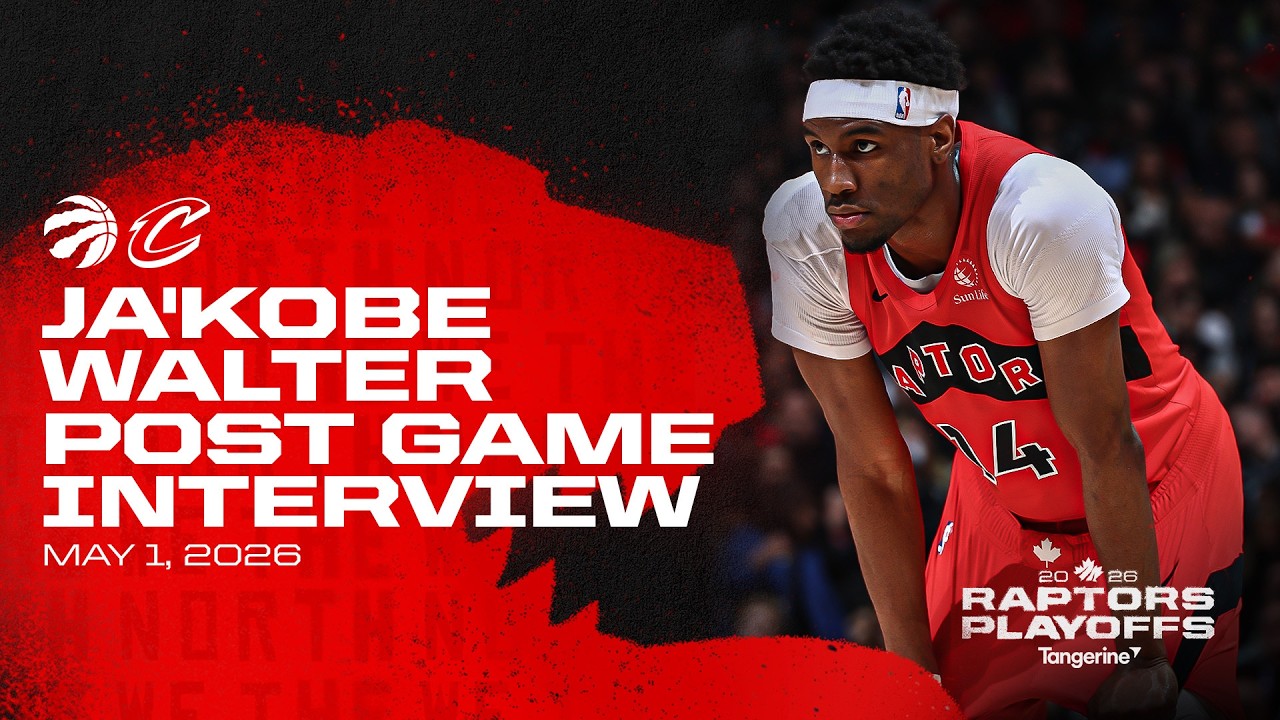 Ja'Kobe Walter | RD1 GM6 Post Game vs Cavaliers | May 01, 2026