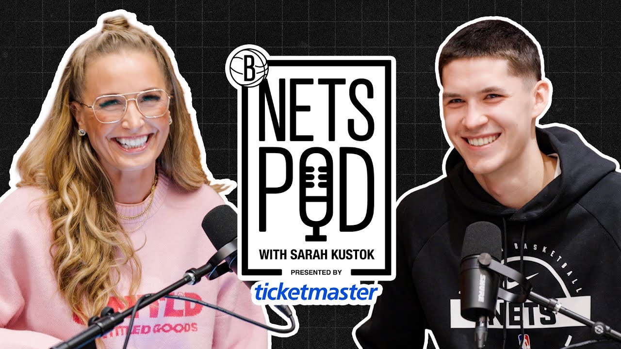 Egor Dëmin on His NBA Journey, Draft Day Memories & Life in Brooklyn | Nets Pod background
