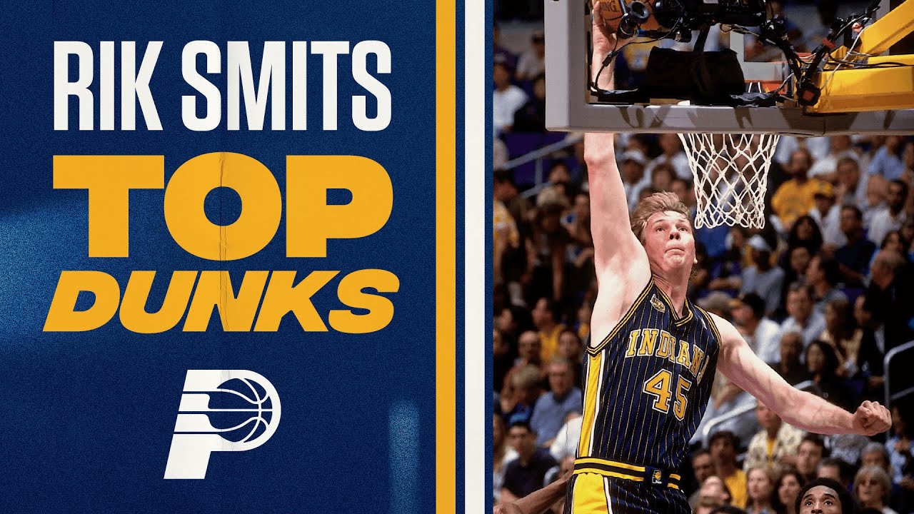 Rik Smits Top Career Dunks | Indiana Pacers
