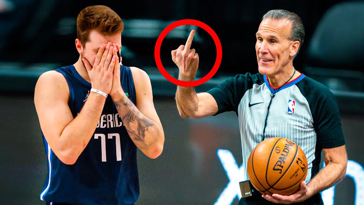 NBA “-100 IQ Referee !” MOMENTS background