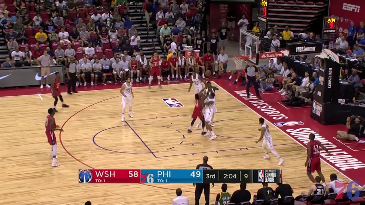 Highlights | Chris McCullough vs Wizards (7.9.18) background