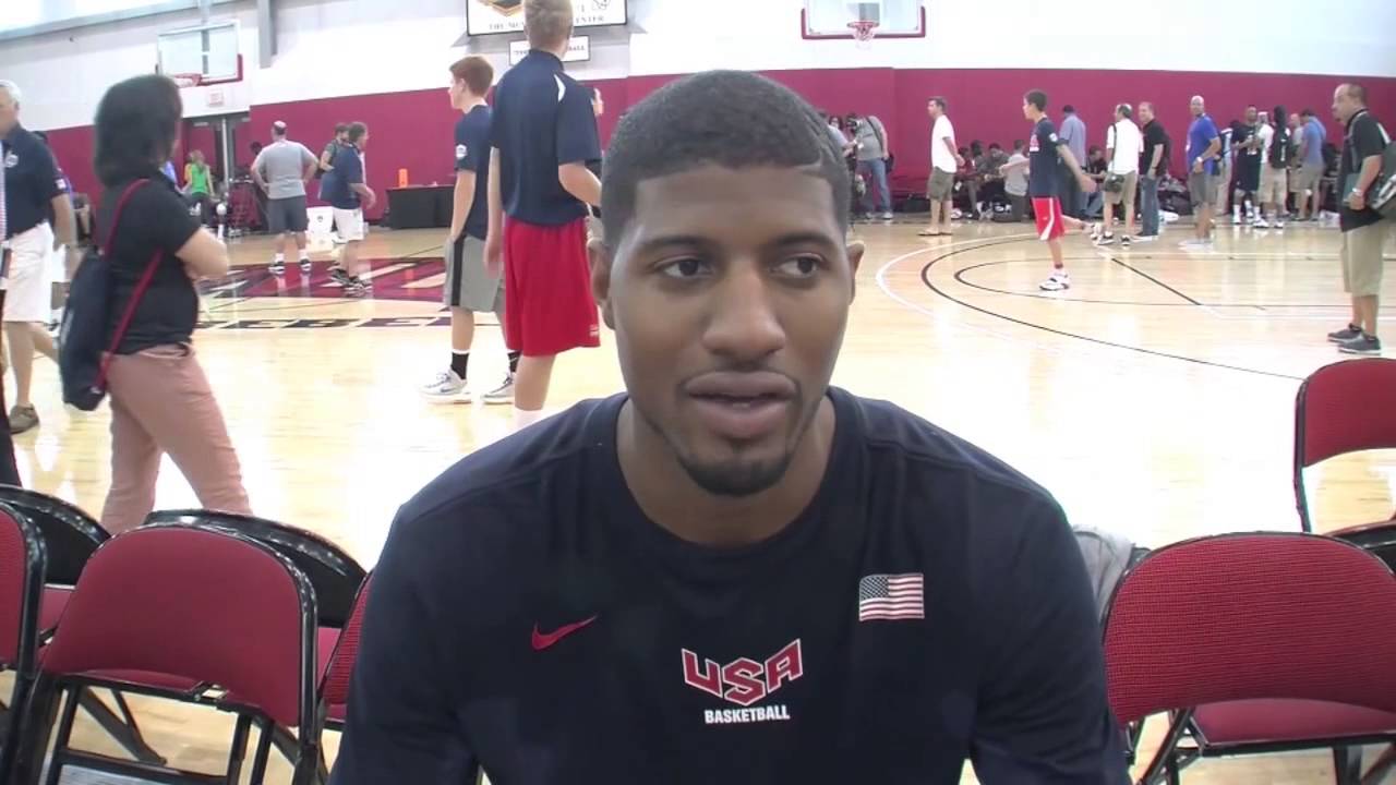 Paul George: 'I'm a big fan of Damian Lillard' background
