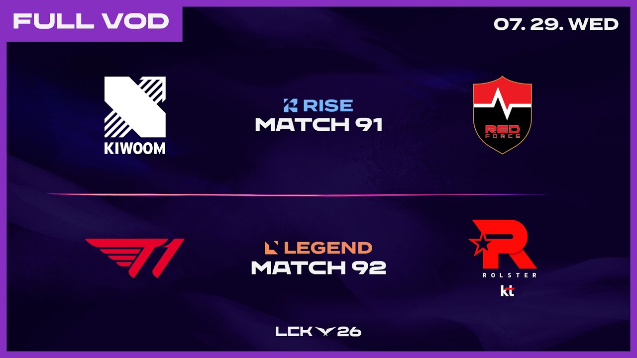 KRX vs NS - T1 vs KT | 2026 LCK