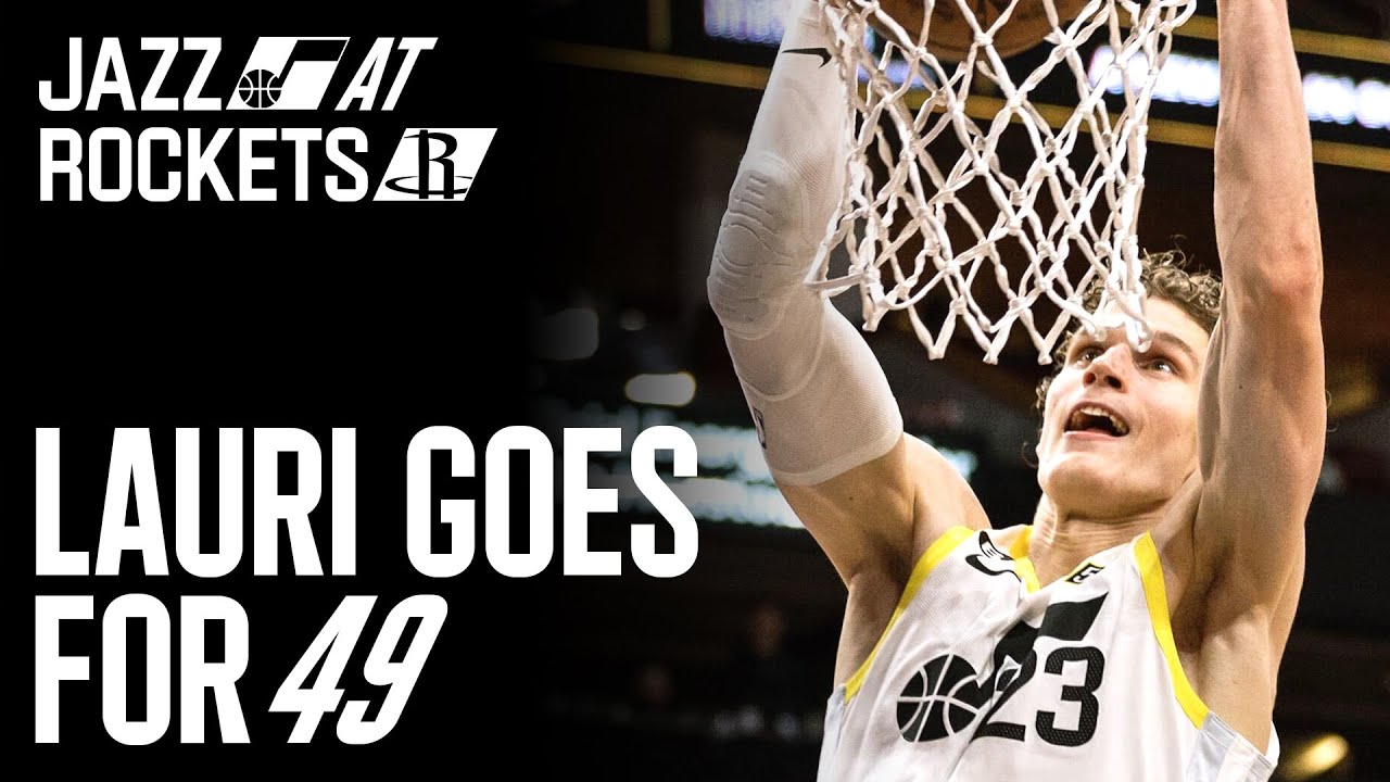 EVERY BUCKET 𥶠Lauri scores 49! | UTAH JAZZ background