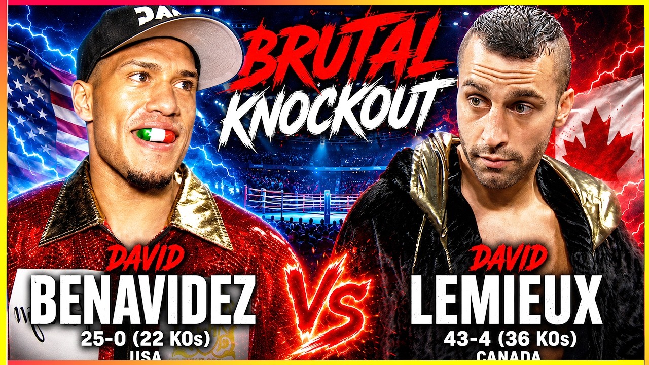 BRUTAL KNOCKOUT That Shocked The World | David Benavidez vs David Lemieux