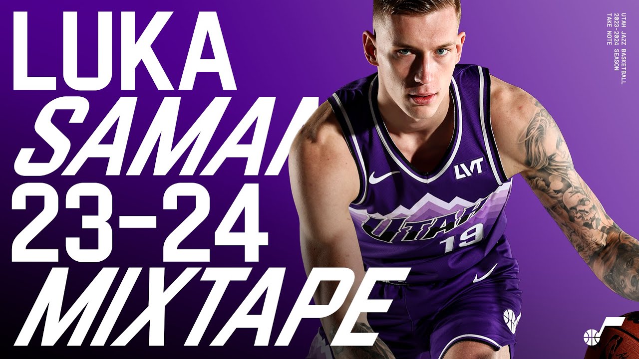 📼 Luka Šamanić '23-24 Mixtape 📼 | UTAH JAZZ background