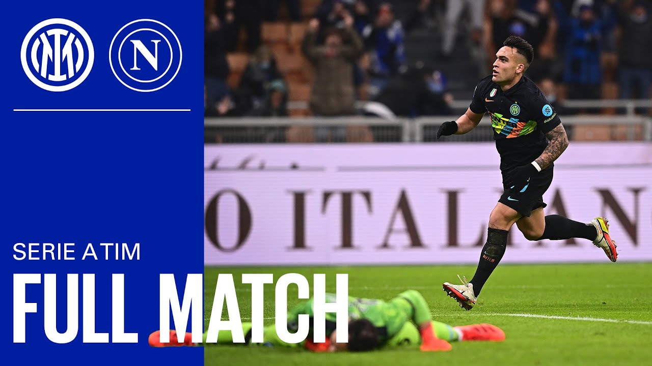FULL MATCH | INTER vs NAPOLI | 2021/22 SERIE A TIM - MATCHDAY 13 ⚫🔵🇮🇹 background