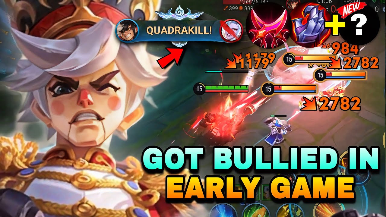 QUADRAKILL! TOP 1 MENGYA GOT BULLIED IN EARLY GAME BUT STILL CLAPS IN LATE GAME! | HONOR OF KINGS