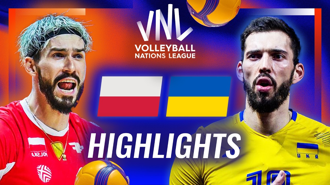 Poland ЁЯЗ╡ЁЯЗ▒ vs. Ukraine ЁЯЗ║ЁЯЗж - Quarter Final | Highlights | Men's VNL 2026